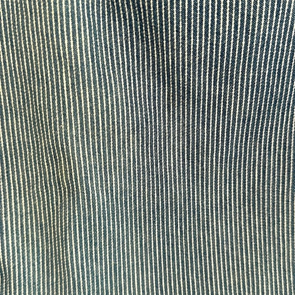 Vintage 90s TRULY YOURS Denim Pearl Button Up MIDI Dress Pockets White Rosettes - Picture 4 of 15